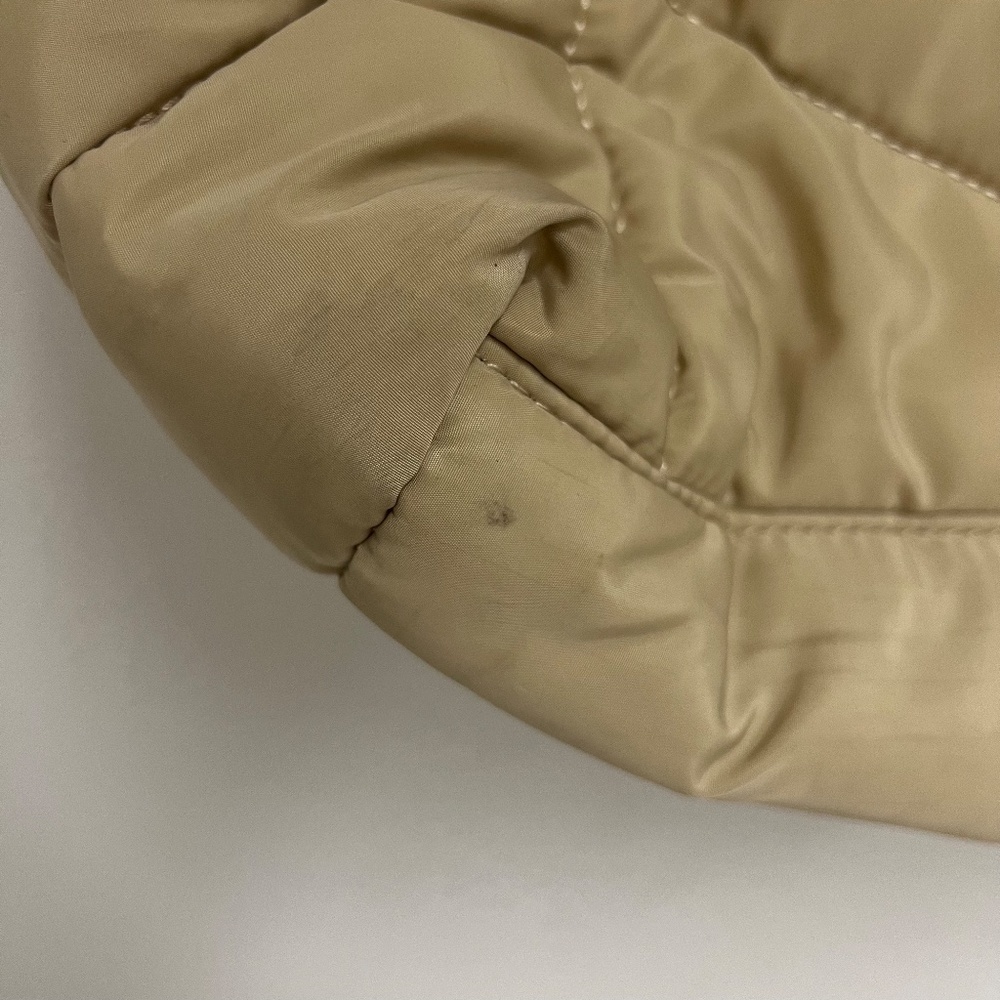 topshop tan quilted puffer tote bag - Picture 3 of 10